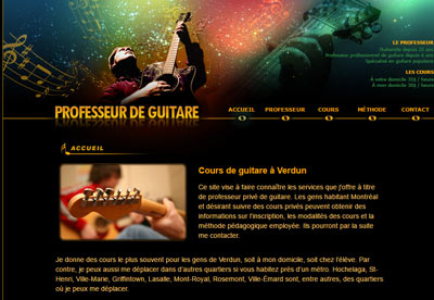 cours de guitare à Montréal